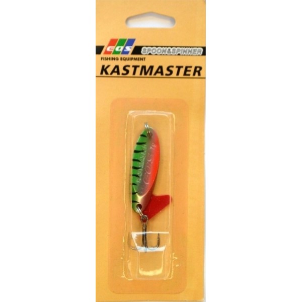 Блесна на хищника, колеблющаяся, EOS Kastmaster W150019, вес 7г, цвет GS551007